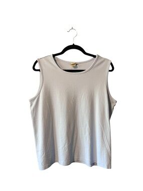 5/$25 L.L Bean Women’s Baby Blue Cotton Tank Top